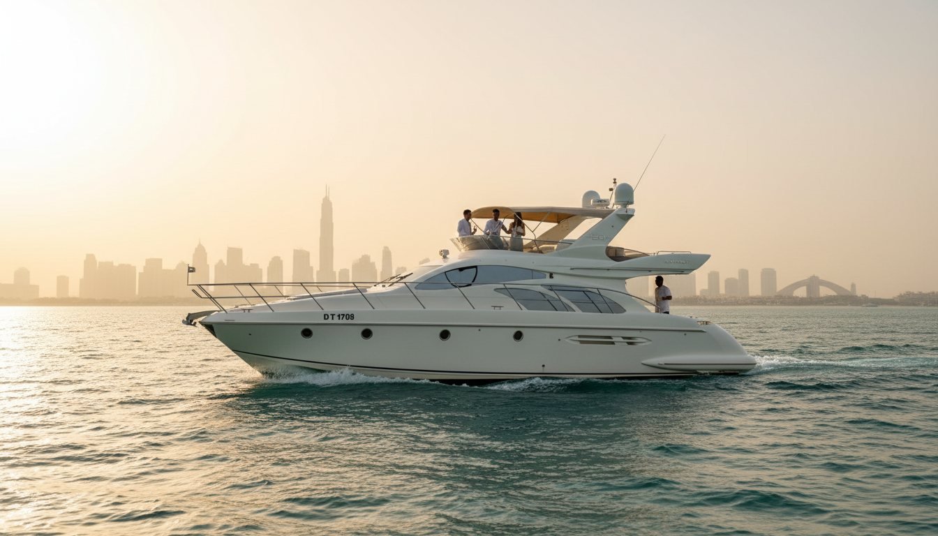 48 ft Yacht Charter in Dubai