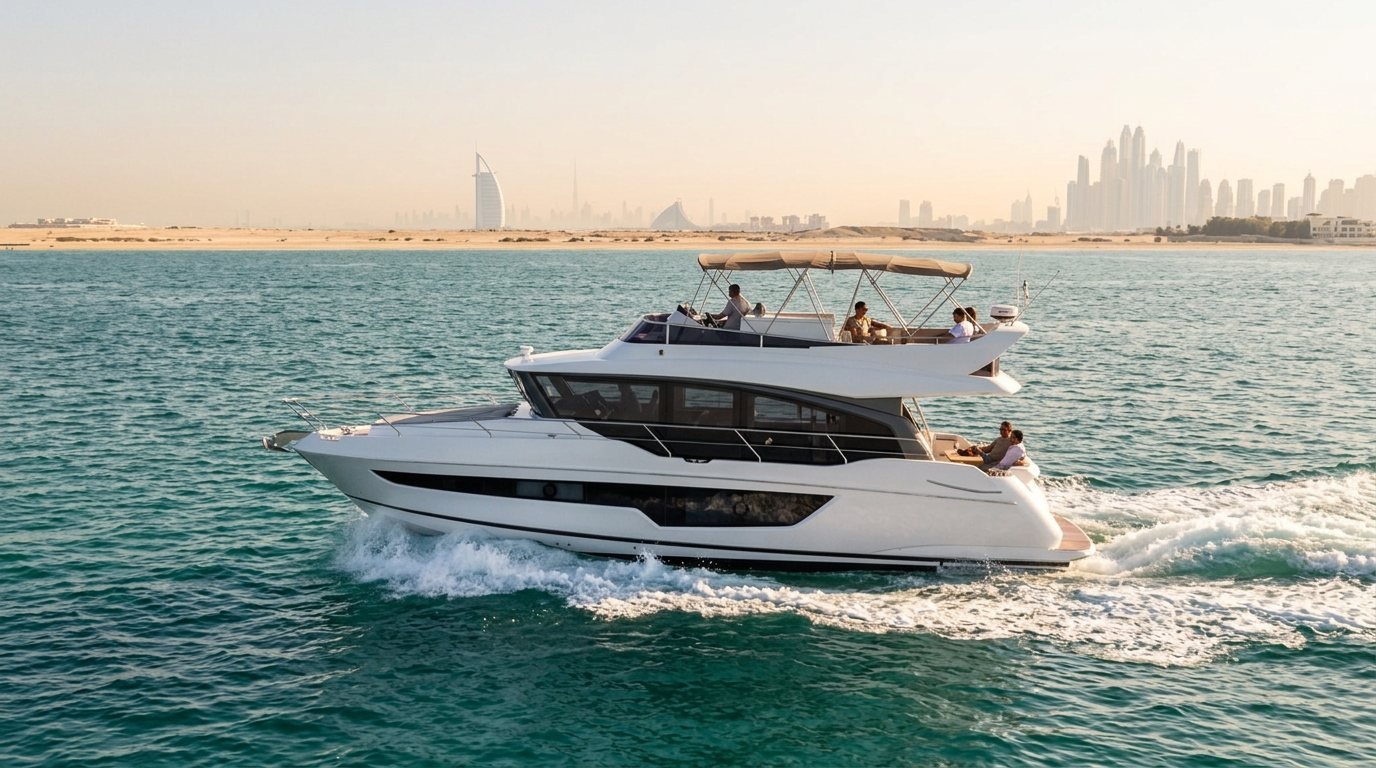 55 ft Yacht Rental in Dubai
