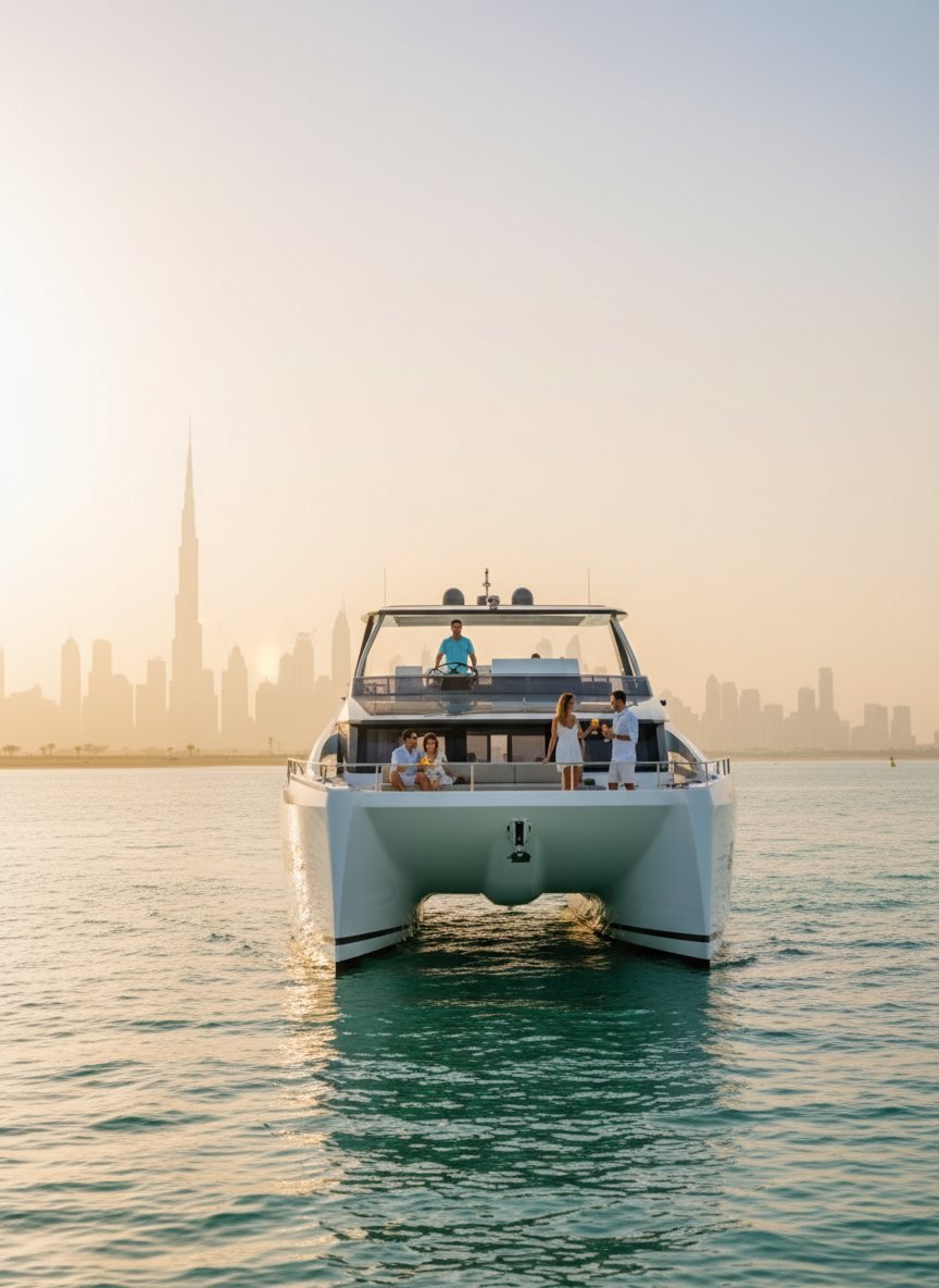 Captained Yacht Rental in Dubai