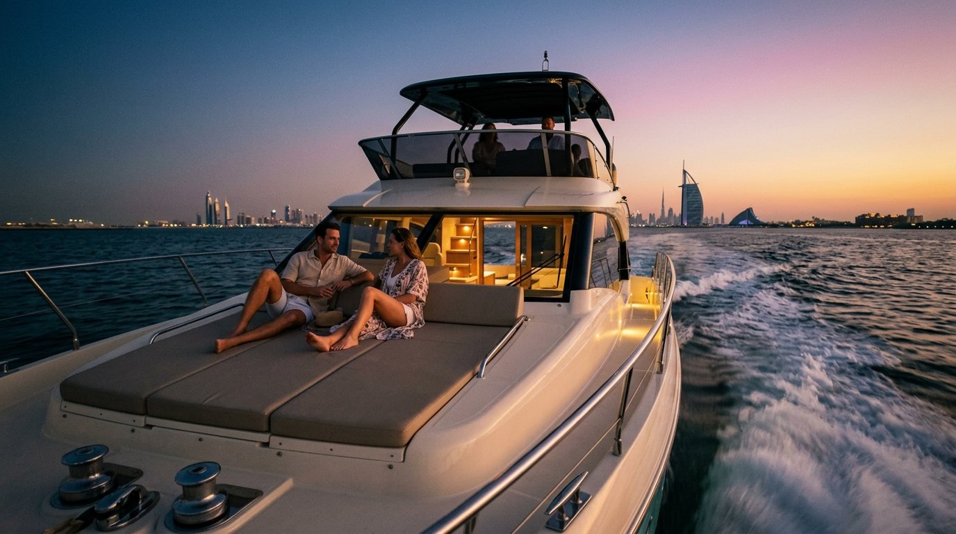 Speedboot huren langs de kust van Dubai
