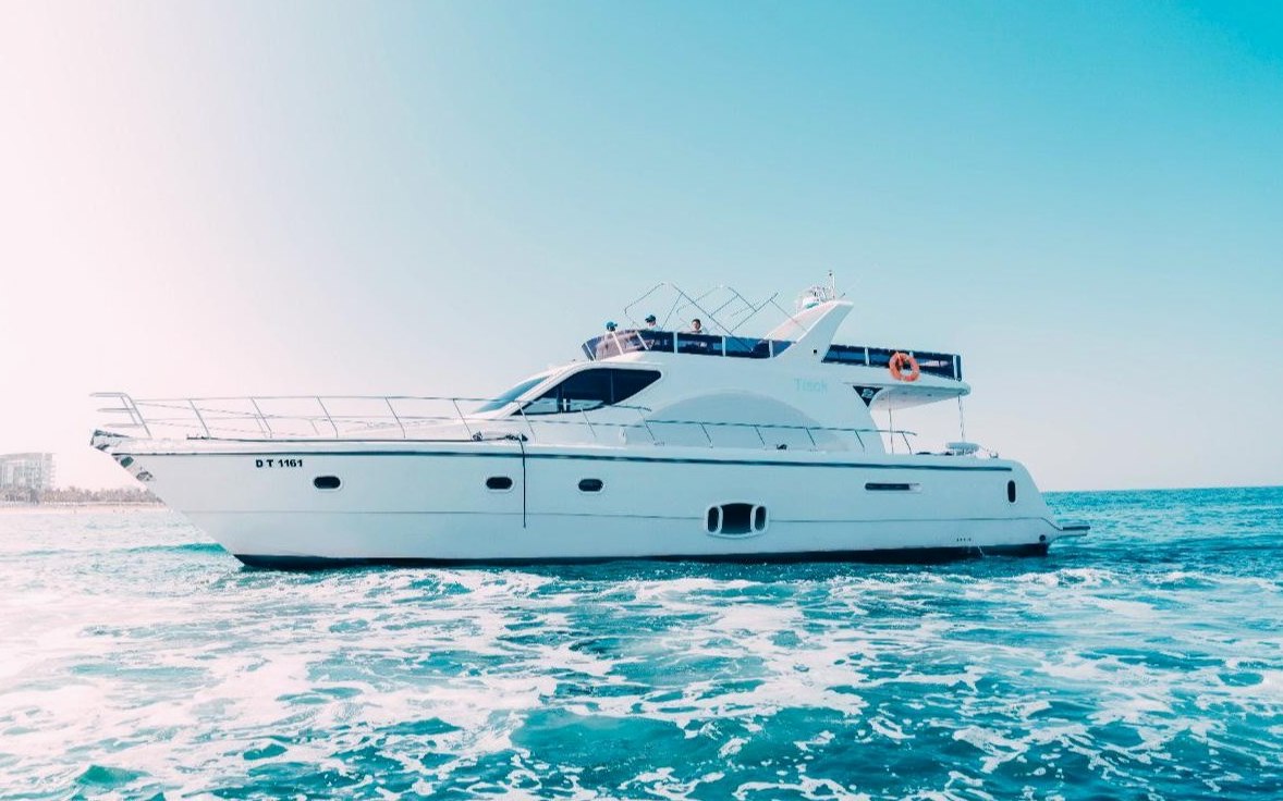 Dubai Marine Tisck yacht in Dubai